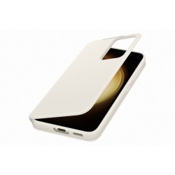 Θήκη Samsung Clear View Cover EF-ZS916CUEGWW Samsung Galaxy S23+ Plus 5G SM-S916 Cream (Original)