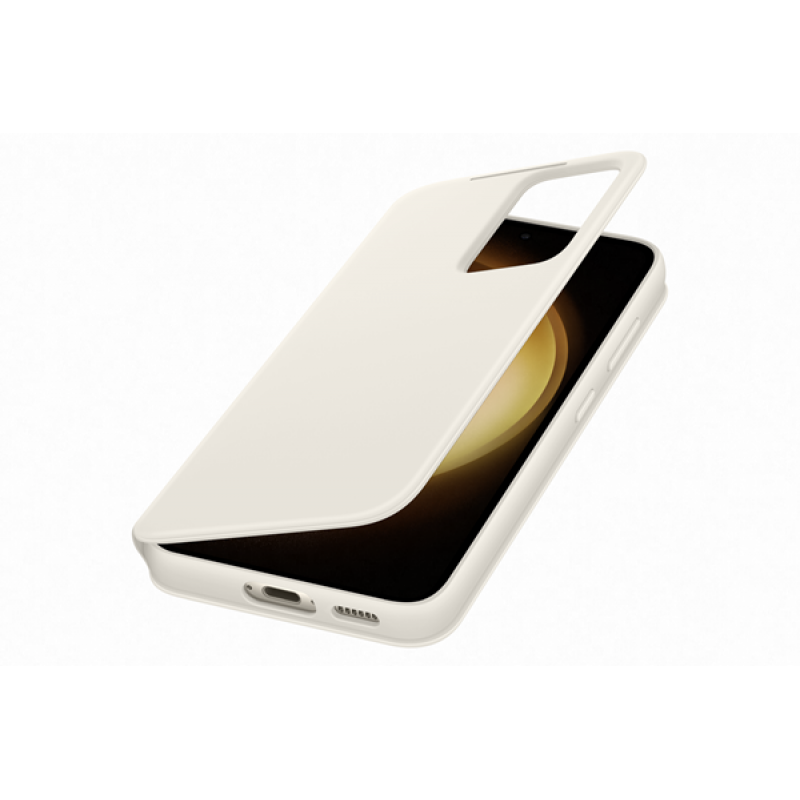 Θήκη Samsung Clear View Cover EF-ZS916CUEGWW Samsung Galaxy S23+ Plus 5G SM-S916 Cream (Original)