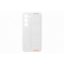 Θήκη Samsung Galaxy S23+ Plus 5G S916 Silicone Grip Cover EF-GS916TWEGWW White (Original)