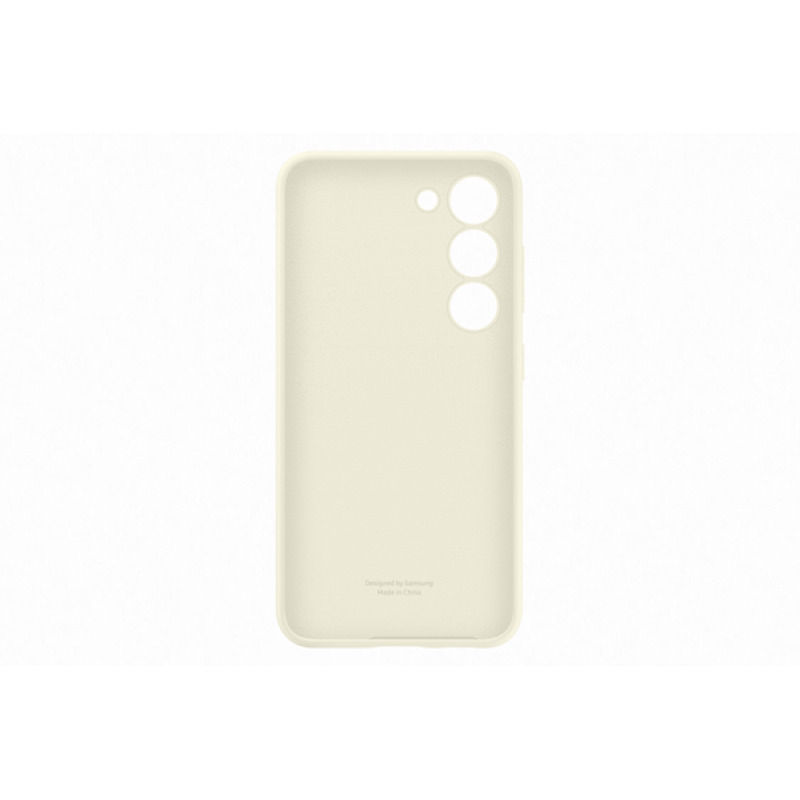 Θήκη Samsung Galaxy S23+ Plus 5G S916 Silicone Cover  EF-PS916TUEGWW  Cotton (Original)