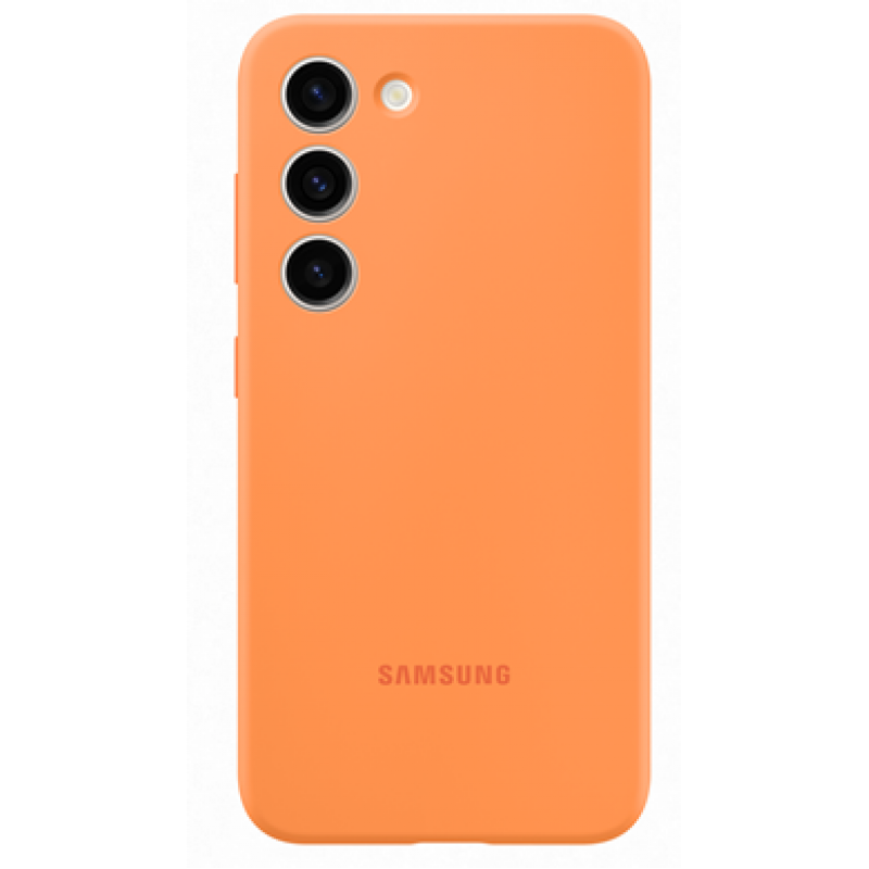 Θήκη Samsung Galaxy S23+ Plus 5G S916 Silicone Cover EF-PS916TOEGWW Orange (Original)