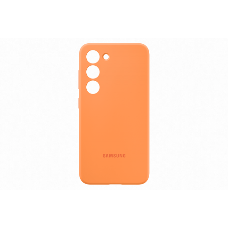 Θήκη Samsung Galaxy S23+ Plus 5G S916 Silicone Cover EF-PS916TOEGWW Orange (Original)
