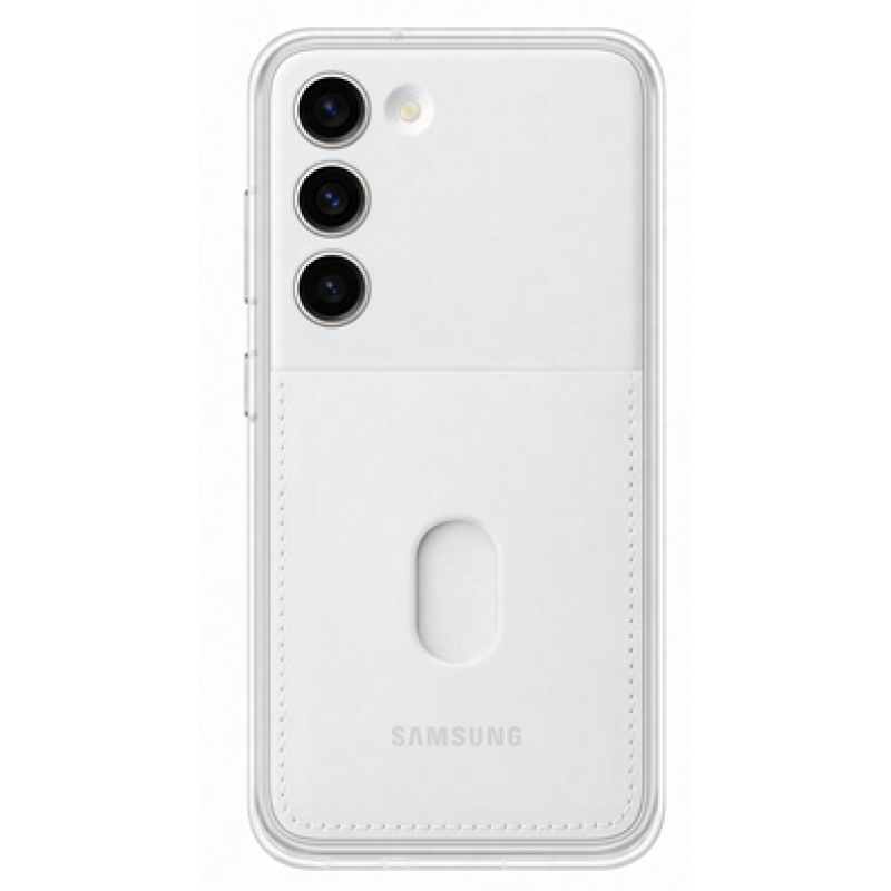 Θήκη Samsung Galaxy S23+ Plus 5G S916 Frame Cover EF-MS916CWEGWW White (Original)