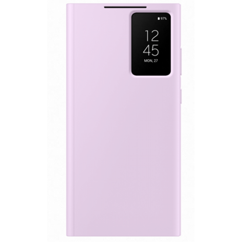 Θήκη Samsung Clear View Cover EF-ZS918CVEGWW Samsung Galaxy S23 Ultra 5G SM-S918 Lilac (Original)