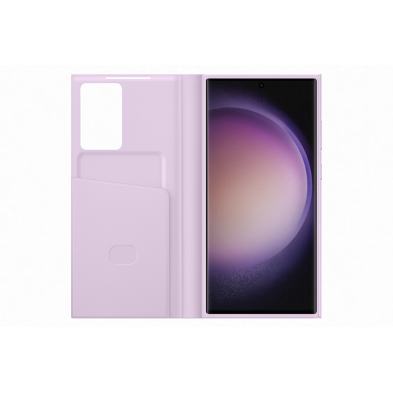 Θήκη Samsung Clear View Cover EF-ZS918CVEGWW Samsung Galaxy S23 Ultra 5G SM-S918 Lilac (Original)