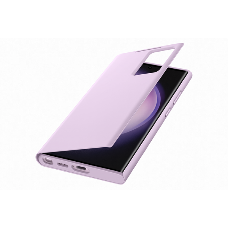 Θήκη Samsung Clear View Cover EF-ZS918CVEGWW Samsung Galaxy S23 Ultra 5G SM-S918 Lilac (Original)