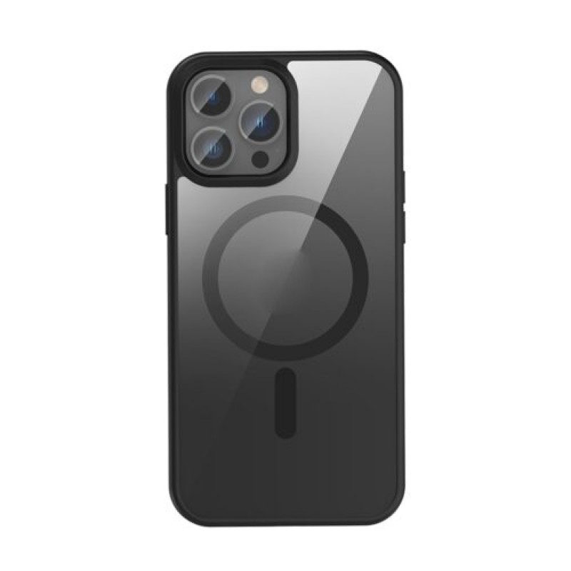 Θήκη TPU Acrylic with MagSafe Magnet Apple iPhone 13 Pro (6.1") Black