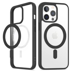 Θήκη TPU Acrylic with MagSafe Magnet Apple iPhone 13 Pro (6.1") Black