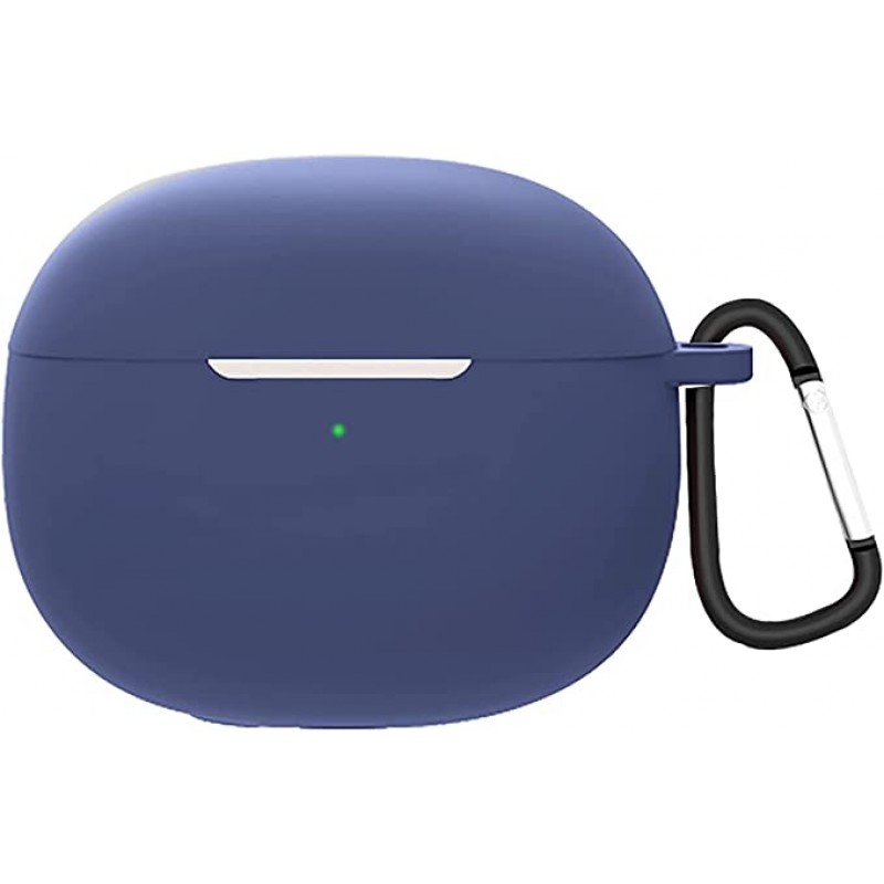 Θήκη Xiaomi Redmi Buds 3T Pro Silicone Skin with Carabiner Blue