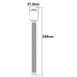 Ανταλλακτικό λουράκι QuickFit Xiaomi Mi Watch Lite/Redmi Watch 1 Milanese Rose Gold