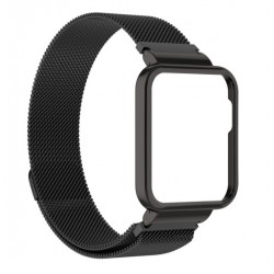 Ανταλλακτικό λουράκι Quickfit Xiaomi Mi Watch Lite/Redmi Watch 1 Milanese Black