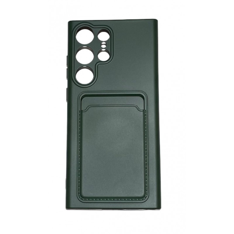 Θήκη Card Case Samsung Galaxy S23 Ultra 5G S918 Green Θήκη Card Case Samsung Galaxy S23 Ultra 5G S918 Green
