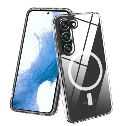 Θήκη TPU Acrylic with MagSafe Magnet Samsung Galaxy S23+ Plus 5G SM-S916 Clear