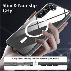Θήκη TPU Acrylic with MagSafe Magnet Samsung Galaxy S23+ Plus 5G SM-S916 Clear