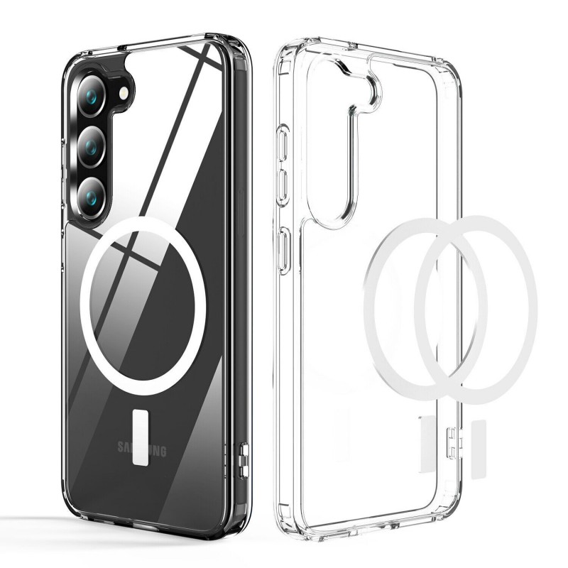 Θήκη TPU Acrylic with MagSafe Magnet Samsung Galaxy S23+ Plus 5G SM-S916 Clear
