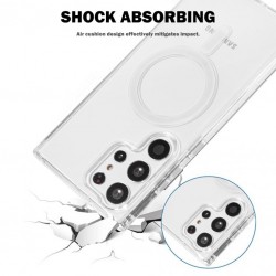 Θήκη ökkes TPU Acrylic with MagSafe Magnet Samsung Galaxy S24 Ultra 5G S928 Clear Θήκη ökkes TPU Acrylic with MagSafe Magnet Samsung Galaxy S24 Ultra 5G S928 Clear