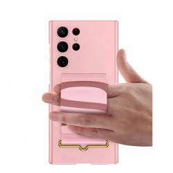 Θήκη Ultra Slim PC Cover Strap Samsung Galaxy S23 5G S911 Pink