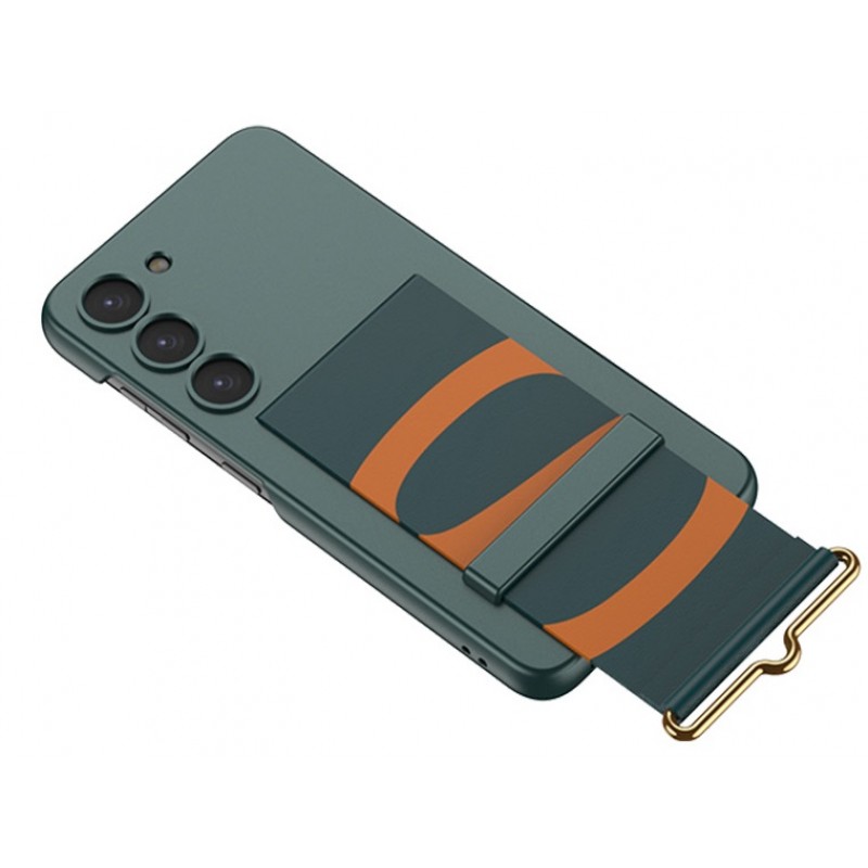 Θήκη Ultra Slim PC Cover Strap Samsung Galaxy S23+ Plus 5G S916 Green