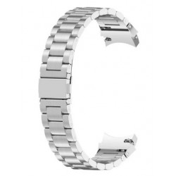 Ανταλλακτικό λουράκι QuickFit Stainless Steel Silver για Samsung Galaxy Watch 7 / 6 / 6 Classic / 5 / 5 Pro/ 4 / 4 Classic