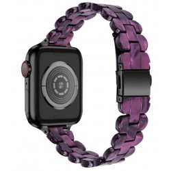 Ανταλλακτικό λουράκι QuickFit Ceramic Modern Design Apple Watch 1/2/3/4/5/6/SE/7 (38/40/41mm) Purple Ανταλλακτικό λουράκι QuickFit Ceramic Modern Design Apple Watch 1/2/3/4/5/6/SE/7 (38/40/41mm) Purple