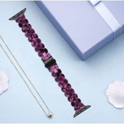 Ανταλλακτικό λουράκι QuickFit Ceramic Modern Design Apple Watch 1/2/3/4/5/6/SE/7 (38/40/41mm) Purple Ανταλλακτικό λουράκι QuickFit Ceramic Modern Design Apple Watch 1/2/3/4/5/6/SE/7 (38/40/41mm) Purple