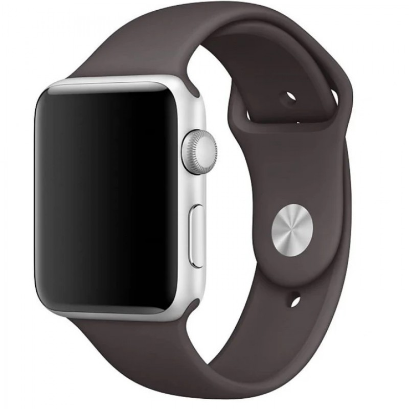 Ανταλλακτικό λουράκι QuickFit  iWatch Apple Watch 1/2/3/4/5/6/SE/7/8 (42/44/45/49mm) Smoothband Cocoa