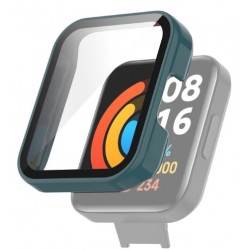 Θήκη PC Full Glass Screen Protector Xiaomi Redmi Watch 2 Lite Green