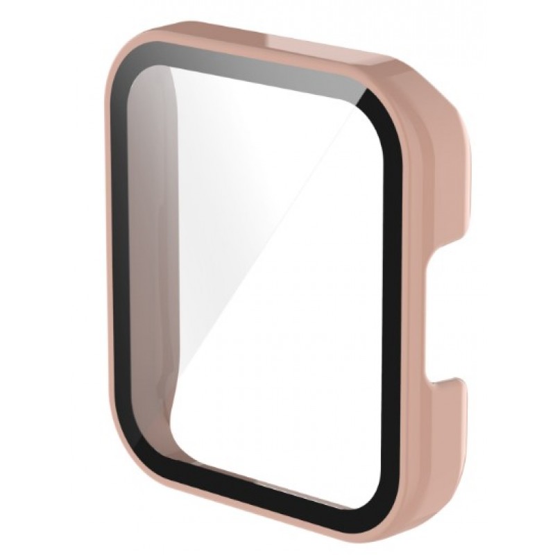 Θήκη PC Full Glass Screen Protector Xiaomi Redmi Watch 2 Lite Rose Gold