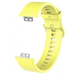Ανταλλακτικό λουράκι QuickFit Huawei Watch Fit/Fit New Smoothband Yellow