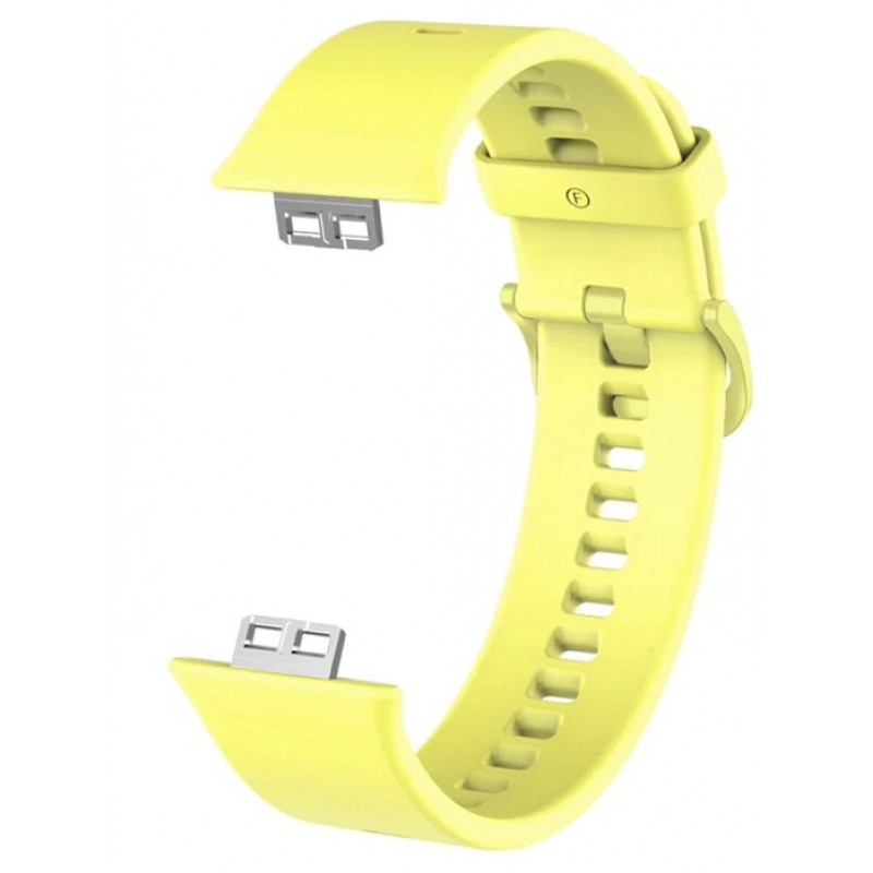 Ανταλλακτικό λουράκι QuickFit Huawei Watch Fit/Fit New Smoothband Yellow