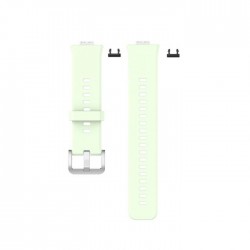 Ανταλλακτικό λουράκι QuickFit Huawei Watch Fit/Fit New Smoothband Light Green with Silver Buckle Ανταλλακτικό λουράκι QuickFit Huawei Watch Fit/Fit New Smoothband Light Green with Silver Buckle