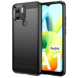 Θήκη TPU Carbon Fiber Brushed Xiaomi Redmi A1+ Black