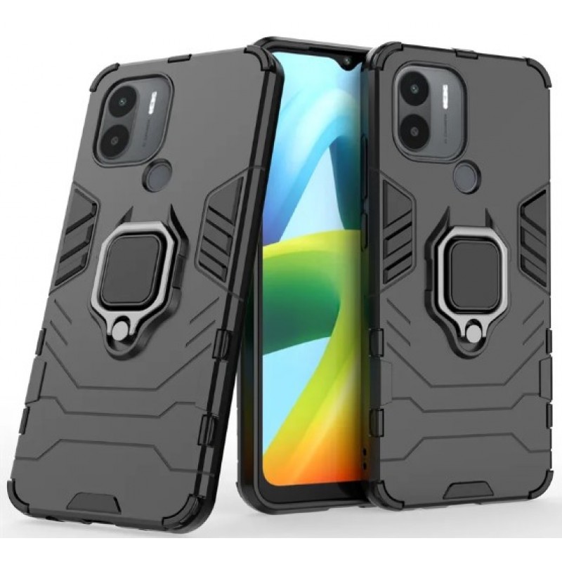 Θήκη Ring Armor Magnetic Stand Xiaomi Redmi A1+ Shockproof Black