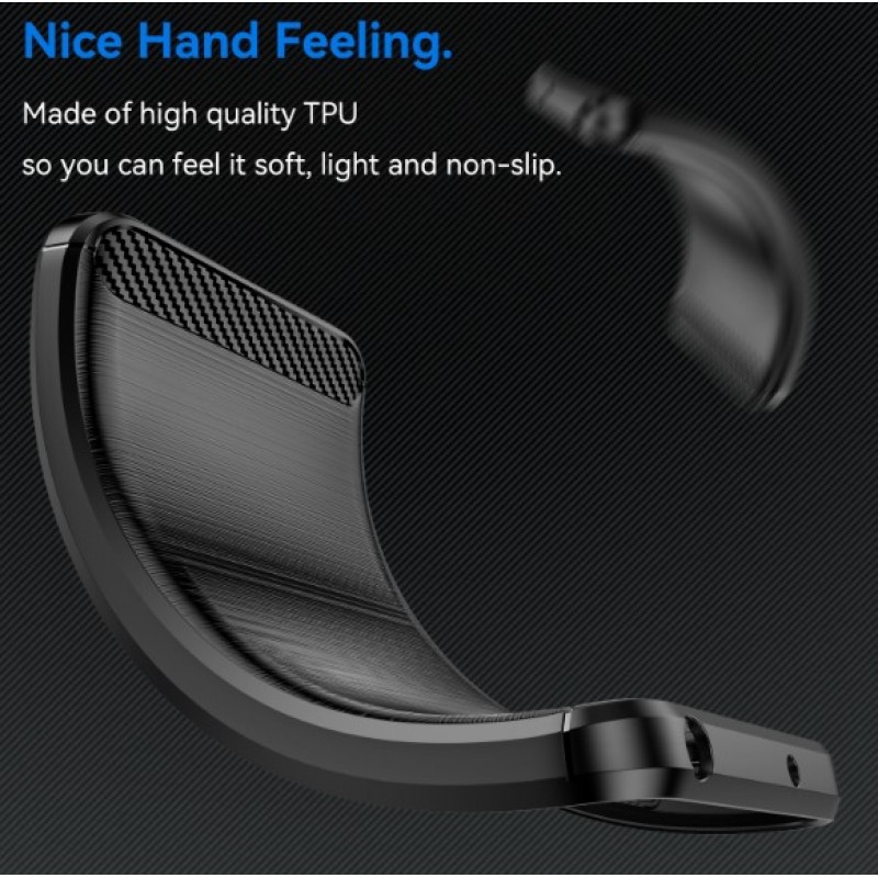 Θήκη TPU Carbon Fiber Brushed Xiaomi 13 Pro Black