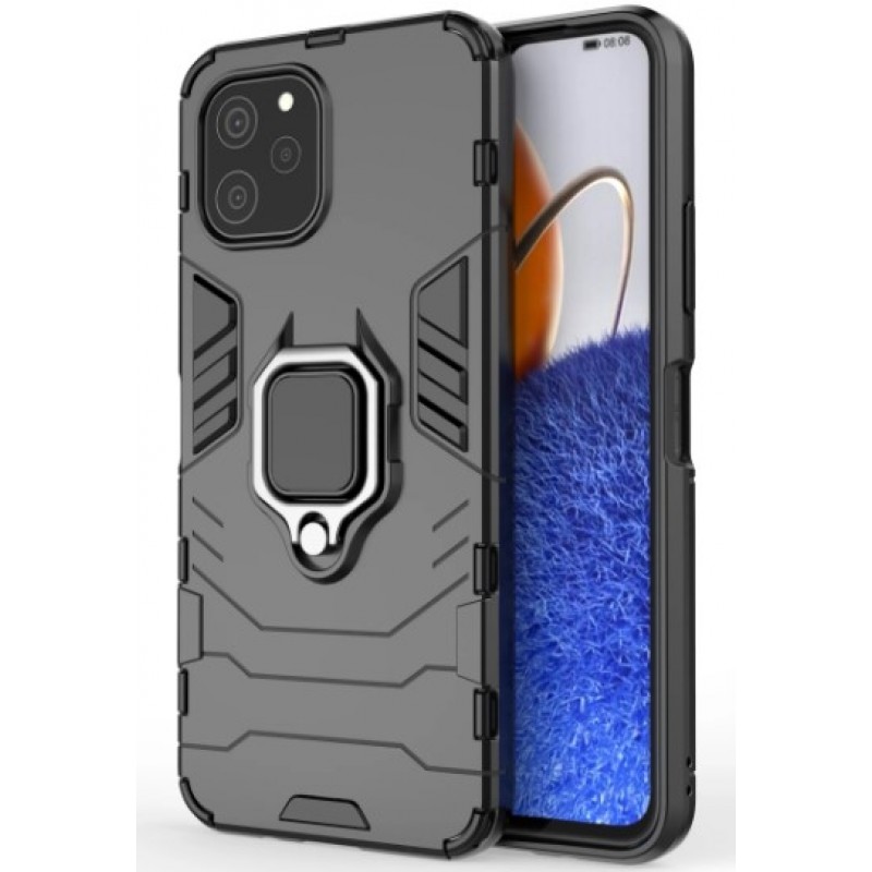 Θήκη Ring Armor Magnetic Stand Huawei Nova Y61 Shockproof Black