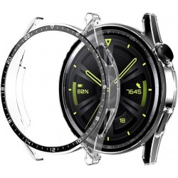 Θήκη PC Full Glass Screen Protector with Scale Huawei Watch GT 4 (46mm) Clear