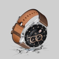 Θήκη PC Full Glass Screen Protector with Scale Huawei Watch GT 5 (46mm) Black