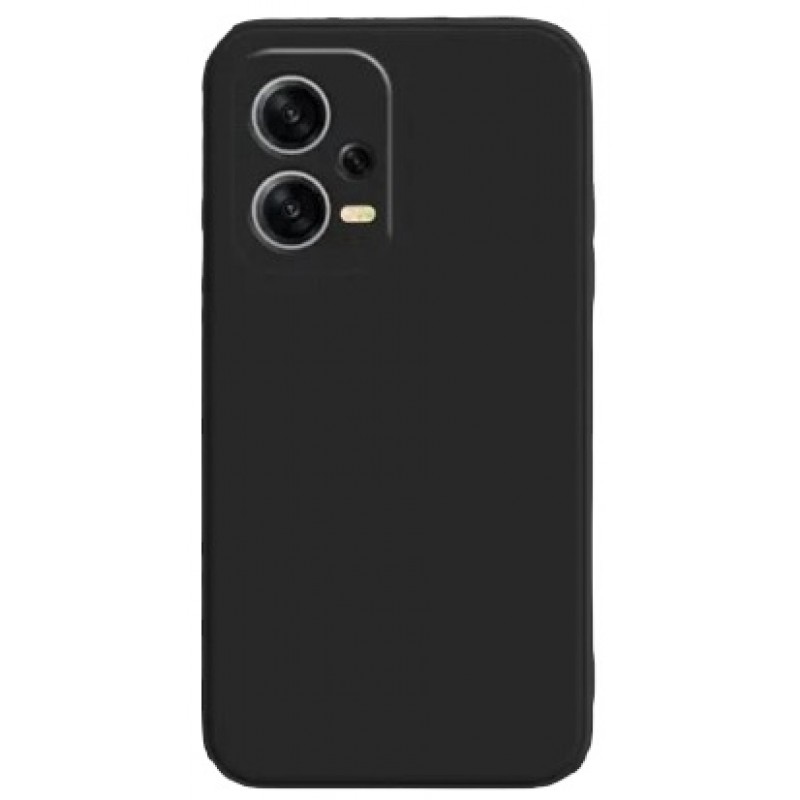 Θήκη Silicone Xiaomi Redmi Note 12 5G / Poco X5 5G Black