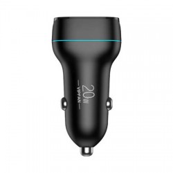 Φορτιστής Αυτοκινήτου Vipfan C11 Usb-A & Usb-C 20W Fast Charger (C11) Black