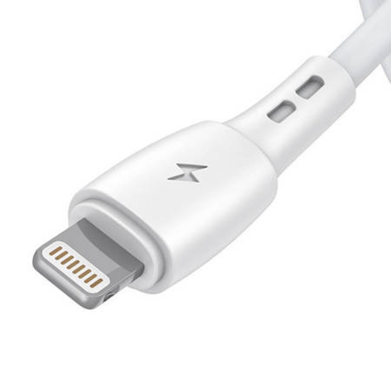 Καλώδιο Data Vipfan USB to Lightning 3A 2m (X05LT) White
