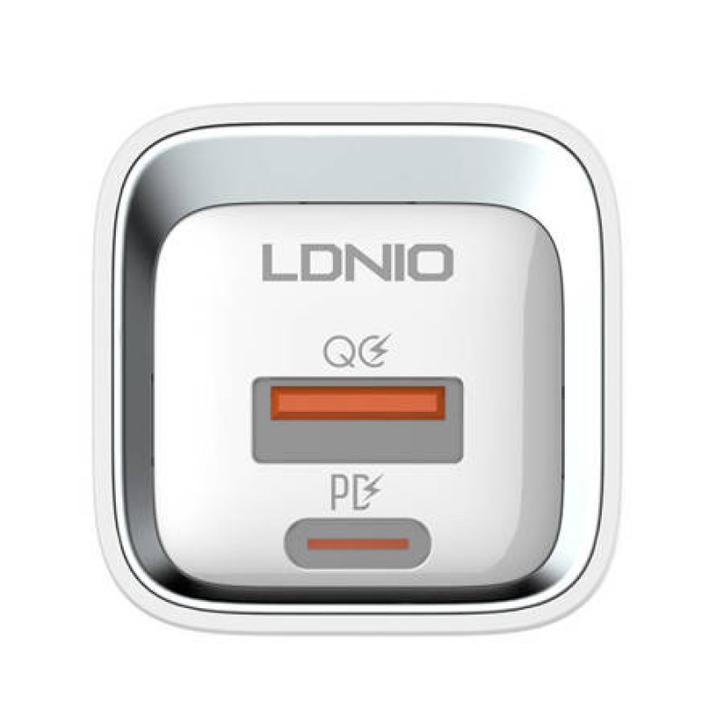 Φορτιστής Ταξιδιού Ldnio Adapter Usb-A & Usb-C & Micro Cable 20W (A2318C) White