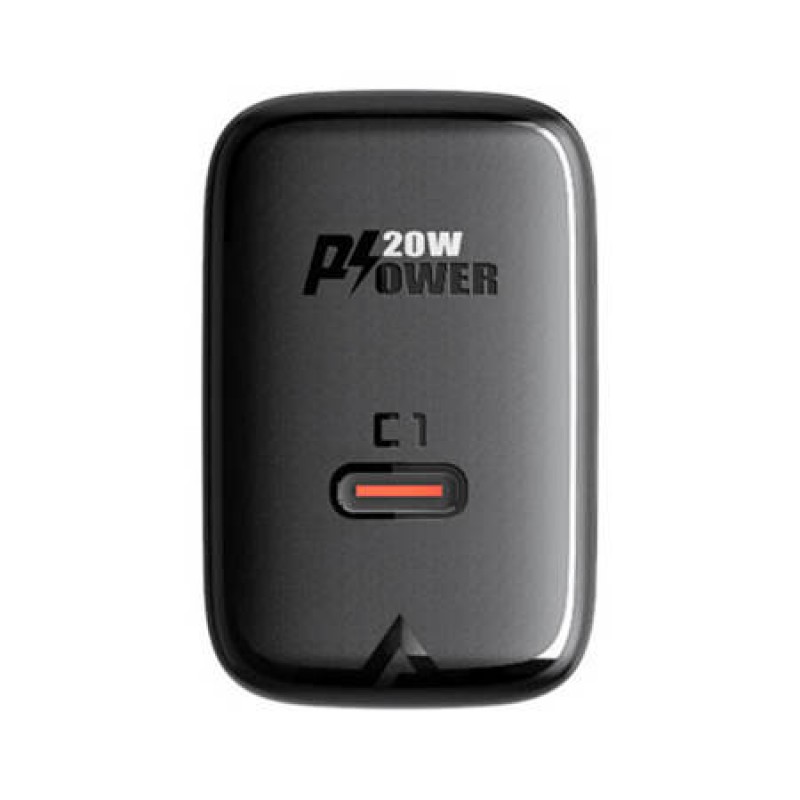 Φορτιστής Ταξιδιού Acefast 20W Usb-C Fast Charge (A1) Black