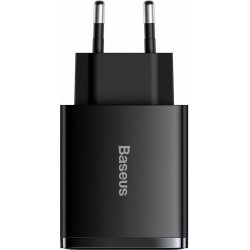 Φορτιστής Ταξιδιού Baseus Quick Charger 2xUSB USB-C 30W Black (CCXJ-E01)