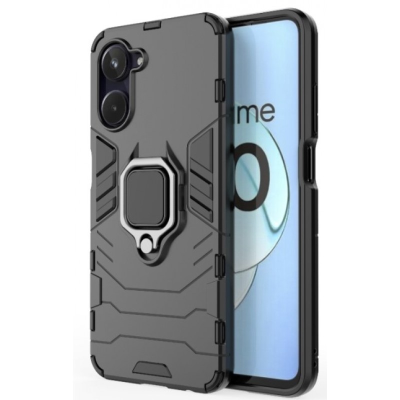 Θήκη Ring Armor Magnetic Stand Realme Note 60 Black