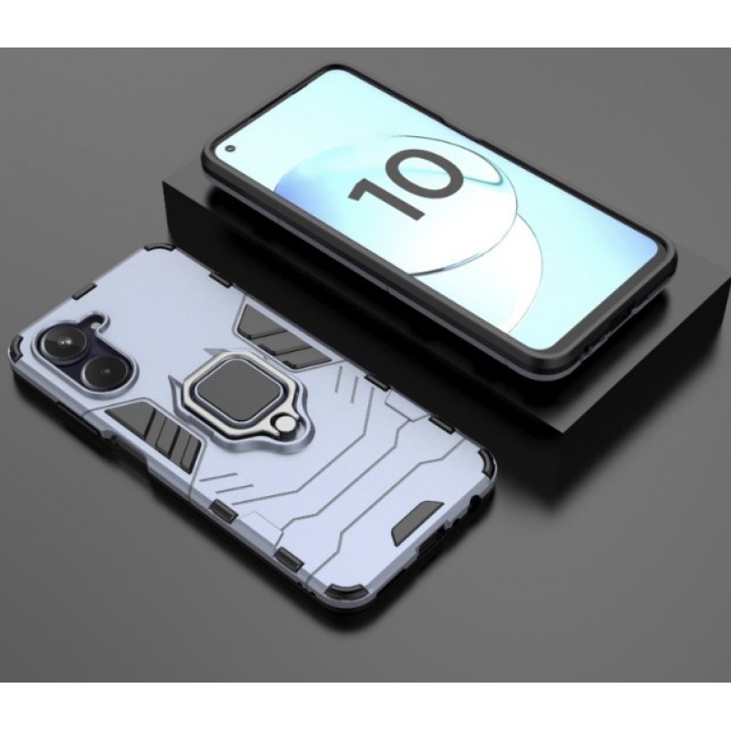 Θήκη Ring Armor Magnetic Stand Realme 10 4G Blue
