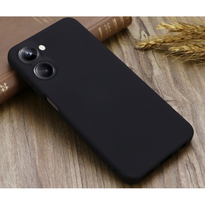 Θήκη  Liquid Silicone Case RealMe 10 4G Black