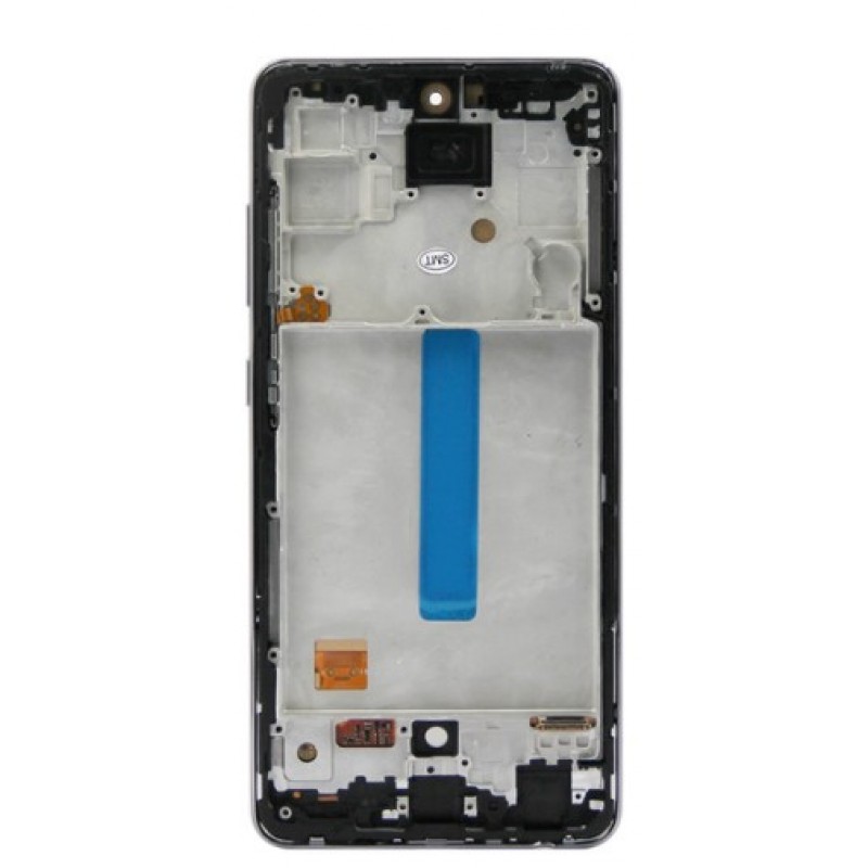 Οθόνη OLED Samsung Galaxy A52 5G A5260/A526B/A526F Black Big Size (OEM) with Frame με 3 Χρόνια Εγγύηση 