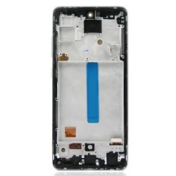 Οθόνη OLED Samsung Galaxy A52 4G A525 A525F A525M Black Big Size (OEM) with Frame με 3 Χρόνια Εγγύηση 