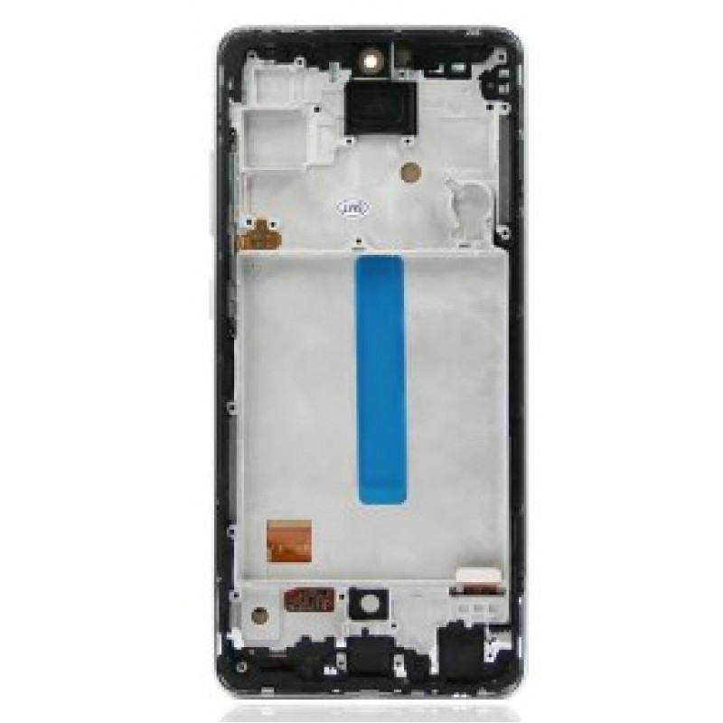 Οθόνη OLED Samsung Galaxy A52 4G A525 A525F A525M Black Big Size (OEM) with Frame με 3 Χρόνια Εγγύηση 