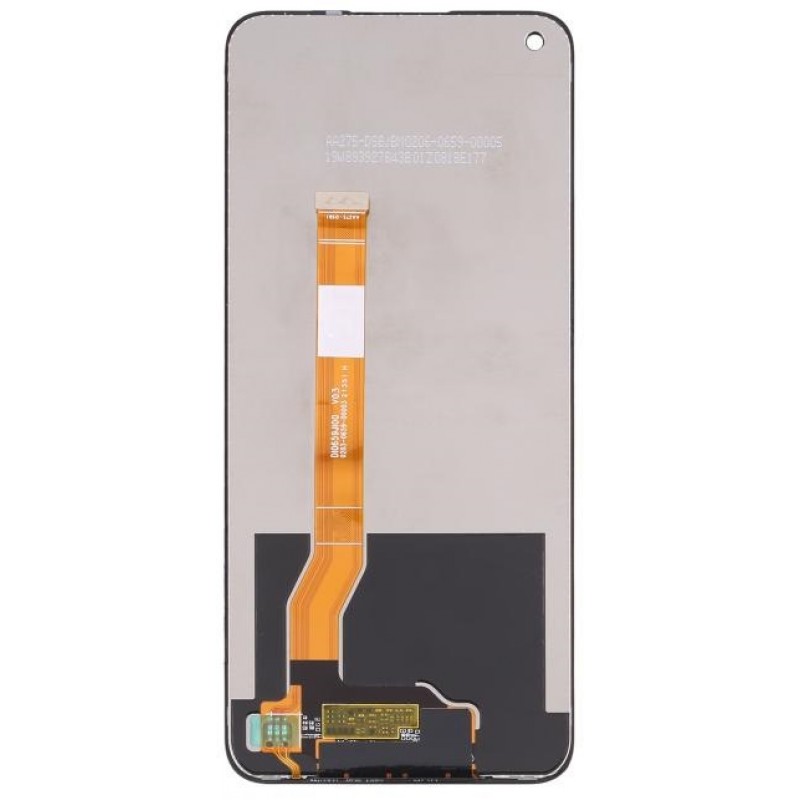 Γνήσια Οθόνη LCD & Μηχανισμός Αφής OPPO A76 Black (CPH2375) με 3 Χρόνια Εγγύηση